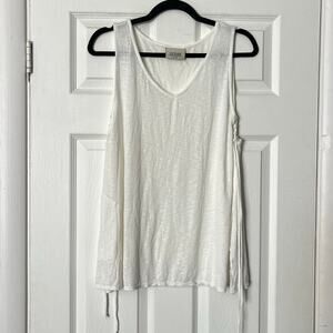 Lucylove Side-Lace Pocket Tank - Size S